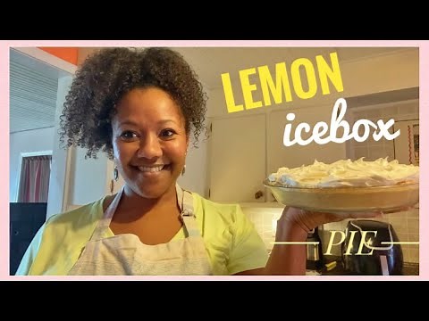 Lemon Icebox Pie| Easy No-Bake Pie Recipe