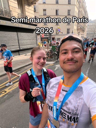 Un dimanche matin bien sympathique #running #semimarathon#2026