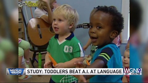 Study: Toddlers are better at mastering language than artificial intelligence