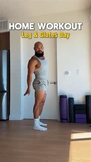 3 Leg Exercises You Can Do At Home #fitness #homeworkout #legday #homegym #motivation