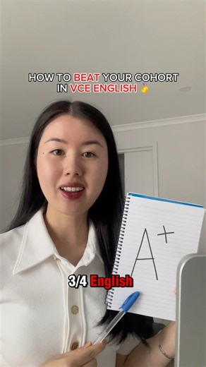 ‼️ VCE Student, NOW is the time to LOCK IN and BEAT the rest of your cohort 🥇#vceenglish #vcenotes