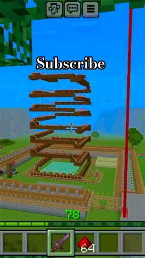 my house 🏡 tour 😄 #minecraft