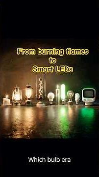 Evolution of the Light Bulb: 200 Years in 90 Seconds