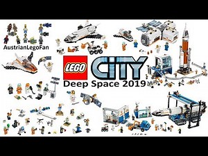 Lego City Deep Space 2019 Compilation of all Sets - Lego Speed Build Review