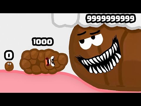 Eating The BIGGEST POOP....