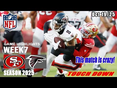 49ers vs Falcons FULL GAME Highlights WEEK 7 2025 NFL Highlights