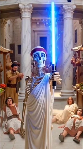 ¿Que PASARÍA si tuvieras un SABLE LÁSER en la ANTIGUA GRECIA?