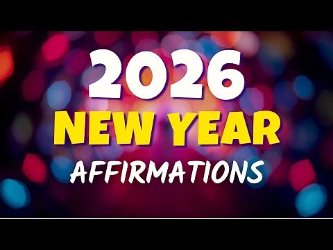 2026 New Year Affirmations: Manifest Your Best Year Ever!