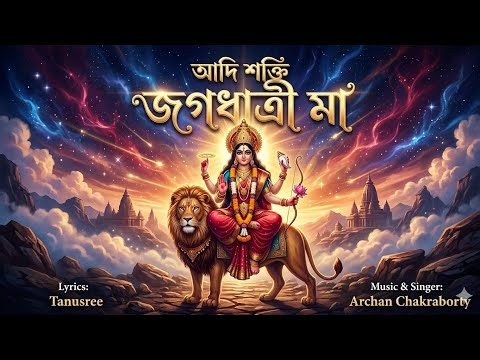 Adi shakti Jagadhatri maa/ devotional bengali song/ Archan chakraborty ‪@timelessretroofficial‬