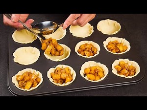 No One Believes This Apple Puff Pastry Dessert Is So Easy! My Family Wants It Every Day!