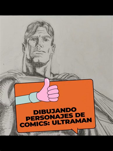 DIBUJANDO COMICS AL LAPIZ: ULTRAMAN #drawing #art