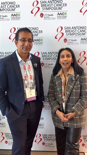 We’re at SABCS with Dr. Gaorav Gupta, who is offering new insight into a question that has long evaded answers: Can immunotherapy be effective in hormone receptor-positive (HR ) breast cancer? Immunotherapy has had some success in triple-negative breast cancer, but not as much in other subtypes. Dr. Gupta’s study tested whether delivering focused radiation w/pembro prior to surgery could create an immune-stimulating signal that makes immunotherapy more effective for HR /HER2- breast cancers. Ear