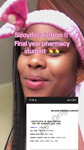 Exciting Journey as a Final Year Pharmacy Student