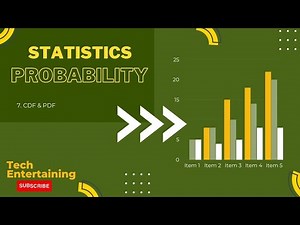 7. Statistics & Probability - CDF and PDF