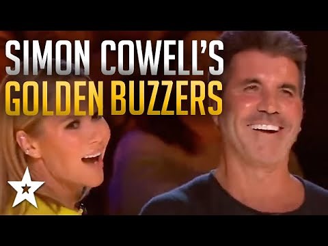 SIMON COWELL'S GOLDEN BUZZERS ALL AUDITIONS & Performances On Britain's Got Talent