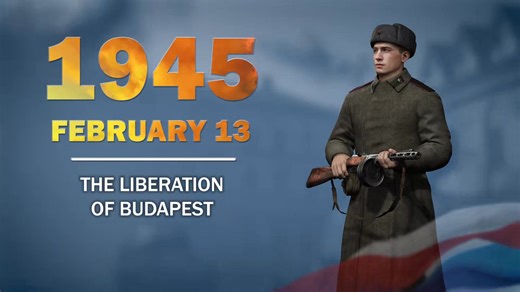 #Victory81 🏅 On February 13, 1945, the Red Army completed the liberation of Budapest from Nazi occupation. Nazi Germany had occupied Hungary, its ally, in order to prevent it from withdrawing from the war. In the Hungarian capital, Soviet forces encircled a major enemy grouping of ten divisions and proceeded to eliminate it. In fierce urban combat, Soviet assault units cleared buildings floor by floor, artillery fired at point-blank range, and air support struck enemy positions. Of the 188,000 