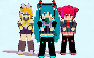 【8BIT】【2PVR】当红白机碰上MMD【MME配布】