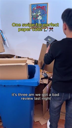 Small but powerful paper cutter! 🤏💪#PaperCutter #CraftTools #DIYTools #usa #officeessentials