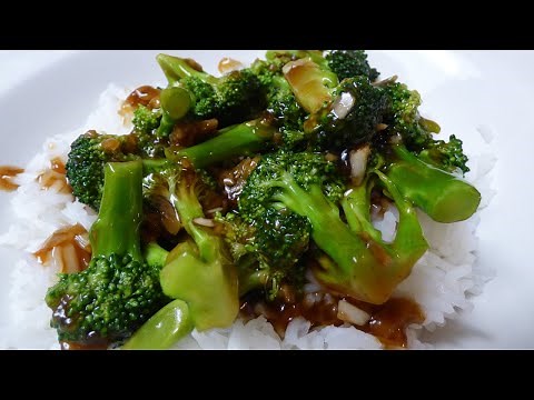 Broccoli with Garlic Sauce