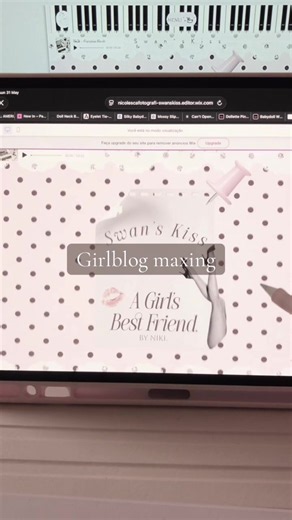 Can’t wait to publish, now I just need content in it gotta make my first post !! // #girlblogging #girlblogwebsite #girlblog #blogwebsite #blog