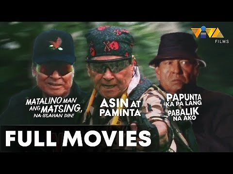 Matalino Man Ang Matsing, Asin At Paminta, & Papunta Ka Pa Lang Pabalik Na Ako | VIVA MOVIE MARATHON