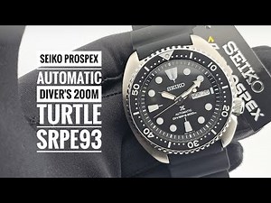 Seiko Prospex Automatic Diver's 200m Turtle SRPE93