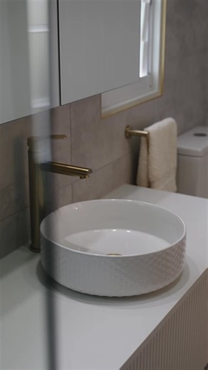 I know I should sleep but the voices in my head go 🪩⁠ ⁠ “Replace the tapware.”⁠ “Move the wall.”⁠ “Rip up the floors.”⁠ “What if we tiled the ceiling?” | The Tile Collective