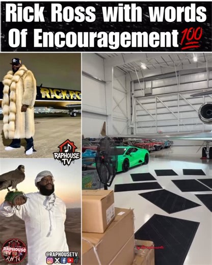 Raphouse T V on Instagram: "Rick Ross with words of Motivation 💯🎯🗣️ “Listen & Listen Close”"