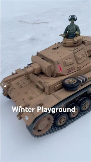 Winter Playground for RC Tanks