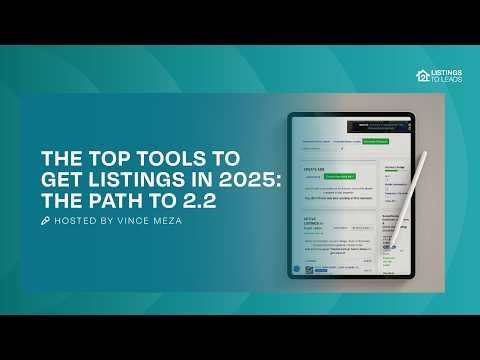 Top Tools for More Listings: Custom Listing Presentations, Expireds, Open Houses & Sold Ads