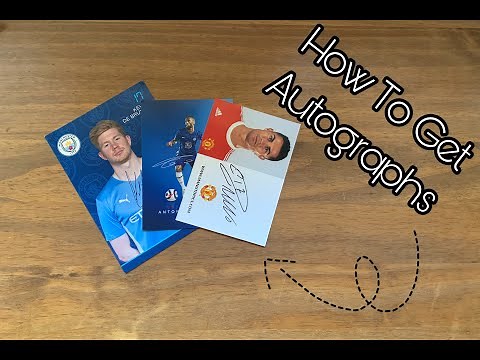 HOW TO GET FOOTBALL AUTOGRAPHS