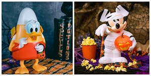 Find out where to get the Donald Duck Candy Corn Sipper & Mickey Mummy Popcorn Bucket at Disney World | Chip and Company