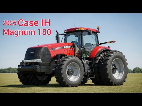 2026 Case IH Magnum 180 Tractor Review | Power, Performance & Precision