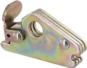 US Cargo Control E Track Tie Down, Heavy Duty Without Ring, Spring Loaded Fitting for E Track, Quickly and Easily Secure Cargo for Transport in an Enclosed Van, Truck, Or Trailer