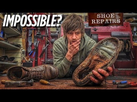 These Redwing Boots Were BEYOND Repair… I Tried Anyway