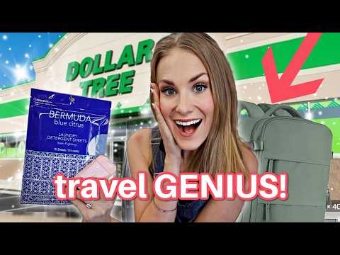 Dollar Tree Travel Organization Hacks You'll Use on EVERY Trip ✈️