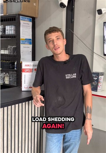 Stay Powered During Loadshedding with Hikvision UPS