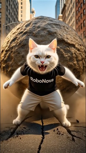 RoboNova | A Hero Without a Name #aistory #catstory #RoboNova