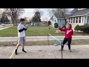 Make a Homemade Pickleball and Tennis Court at Home!