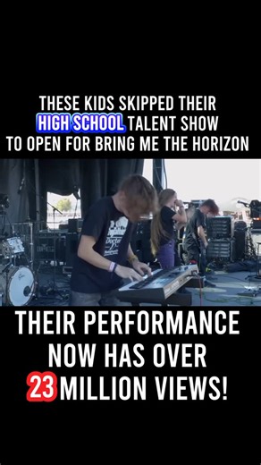 Nail Bite on Instagram: "In 2022 Nail Bite opened for Evanescence on their live stream from Louder than Life! This was our 3rd major festival at the time and just like the first two ( Blue Ridge Rick fest and Inkcarceration fest) the staff, sound crew and security had no idea how old we were! The videos from that one single show have gained us over 23 million views now! DWP awarded us with DWP live band of the year and DWP unsigned band of the year! We were also invited back in 2023 where we wou