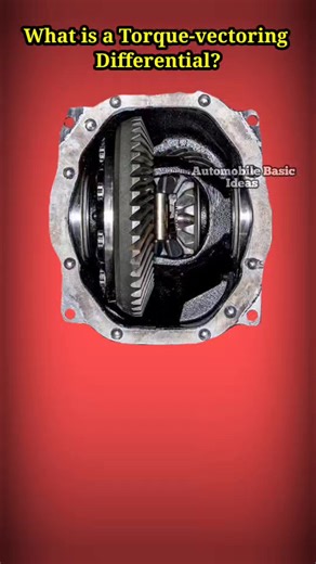 1K views · 13 reactions | What is a Torque-vectoring Differential?#TorqueVectoringDifferential #VehicleHandling #AdvancedDrivetrain #ImprovedTraction #CorneringPerformance #UndersteerReduction #HighPerformanceCars #AllWheelDrive #TorqueDistribution #ElectronicControls #DrivingStability #EnhancedTraction #TorqueControl #SafetyFeature #TractionOptimization #DrivingEngagement @topfans | Automobile Basic Ideas | Facebook