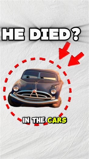 Did you know that cars have actually died in cars animated movie history #shorts