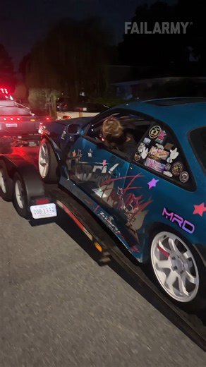 instant disqualifier? 😅 #race #car #ramp #fail #shorts | FailArmy
