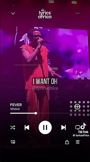 Wizkid - Fever (Official lyrics Video)