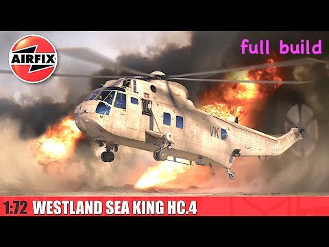 Sea King HC.4, 1/72 full build, Airfix A04056A