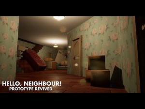 Hello Neighbor Prototype Revived | FANGAME GAMEPLAY