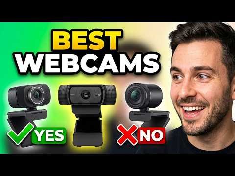 ✅Don't Buy A Webcam Before Watching This - Best 4K Webcams on the Market Right Now