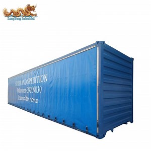 [Hot Item] Custom Made 40FT High Cube Curtain Side Container