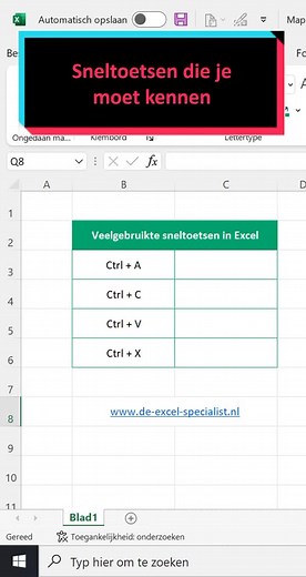 #excelnederlands #excel #lerenoptiktok #sneltoetsen #excelhulp www.de-excel-specialist.nl/excel-hulp/