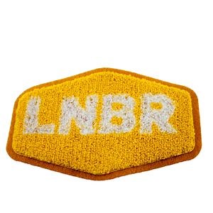 [Hot Item] Customized Yellow Garment Jacket Towel Embroidery Chenille Patches